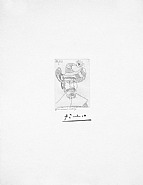 Pablo Picasso - Barbu au Chapeau Orne d'un Grelot, from the 347 Series, 5 August, 1968, Mougins (Prints and Multiples)