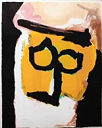 Robert Motherwell - Mask (For Ingmar Bergman) h: 52.5 x w: 42 in / h: 133.4 x w: 106.7 cm