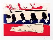 Robert Motherwell - French Revolution Bicentennial Suite III (Prints and Multiples)