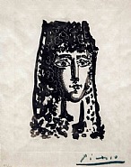 Femme a la Mantille: Carmen, from