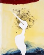 Julian Schnabel - Bandini his foe pursued (Prints and Multiples) h: 45 x w: 36 in / h: 114.3 x w: 91.4 cm