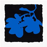 Donald Sultan - Blue, May 10, 2012 (Prints and Multiples) h: 24 x w: 24 in / h: 61 x w: 61 cm