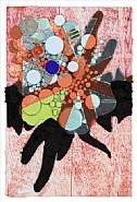 Jessica Stockholder - Swiss Cheese Field 13 (Prints and Multiples) h: 51.2 x w: 34.2 x d: 1.5 in / h: 130 x w: 86.9 x d: 3.8 cm