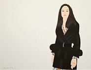 Alex Katz - Maria II (Prints and Multiples) h: 17 x w: 21.8 in / h: 43.2 x w: 55.4 cm