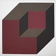 Sol LeWitt - Forms Derived from a Cube 10 (Prints and Multiples) h: 33.3 x w: 33.3 in / h: 84.6 x w: 84.6 cm