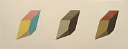 Sol LeWitt - Forms Derived From A Cube In Colour (Simple & Superimposed) & Black & Grey) (Prints and Multiples) h: 20 x w: 52 in / h: 50.8 x w: 132.1 cm