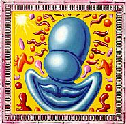 Kenny Scharf - Blind (Paintings) h: 44 x w: 43.5 in / h: 111.8 x w: 110.5 cm