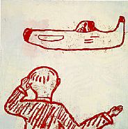 Donald Baechler - Untitled (C.D.F.), 1985