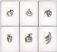 Donald Baechler - Frutas (Prints and Multiples) h: 26.2 x w: 19 in / h: 66.5 x w: 48.3 cm