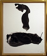 Robert Motherwell - Gesture Series No. 13 (Paintings) h: 19.5 x w: 16 in / h: 49.5 x w: 40.6 cm