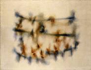 Norman Lewis - Reflected Moon (Paintings) h: 40 x w: 52 in / h: 101.6 x w: 132.1 cm