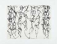 Brice Marden - Zen Studies 1-6: plate 6 (Works on Paper (Drawings, Watercolors etc.))