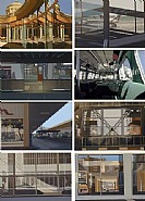 Richard Estes - Urban Landscapes 3 Portfolio (Prints and Multiples)