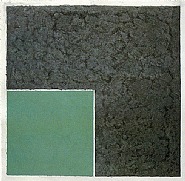 Ellsworth Kelly - Colored Paper Image XVIII (Green Square with Dark Gray) (Prints and Multiples)