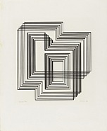 Josef Albers - Shrine (Prints and Multiples) h: 24 x w: 19 in / h: 61 x w: 48.3 cm
