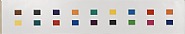 Ellsworth Kelly - 18 Colors (Cincinnati) (Prints and Multiples) h: 16 x w: 90.5 in / h: 40.6 x w: 229.9 cm