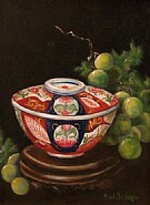 Imari With Grapes