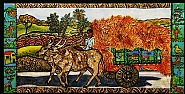 Bullock Cart Art
