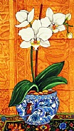 Orchids And Minaret 1