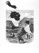 Kara Walker - Buzzard's Roost Pass. Harper's Pictorial History of the Civil War (Annotated) (Prints and Multiples) h: 53 x w: 39 in / h: 134.6 x w: 99.1 cm