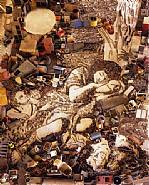 Vik Muniz - Diana and Endymion (Detail), after Francesco Mola (Pictures of Junk) (Photographs) h: 90.2 x w: 71 in / h: 229.1 x w: 180.3 cm