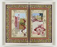 Shahzia Sikander - Template for Stalemate (Works on Paper (Drawings, Watercolors etc.)) h: 64.8 x w: 76.5 in / h: 164.6 x w: 194.3 cm