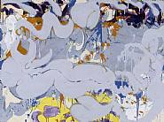 Norman Bluhm - Untitled (Works on Paper (Drawings, Watercolors etc.)) h: 21 x w: 31.2 in / h: 53.3 x w: 79.2 cm