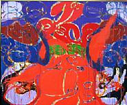 Norman Bluhm - Drawing XI (Works on Paper (Drawings, Watercolors etc.)) h: 50 x w: 60 in / h: 127 x w: 152.4 cm