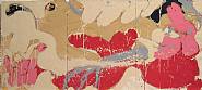 Norman Bluhm - Untitled (Paintings) h: 29.5 x w: 66.2 in / h: 74.9 x w: 168.1 cm