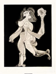 Femme au tambourin
