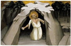 Saint Jerome in the wilderness