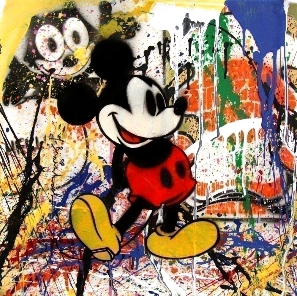 Mickey Mouse By Mr. Brainwash On Artnet Auctions