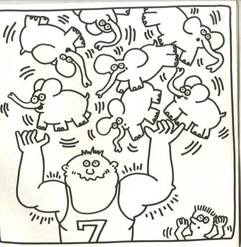 20 Lithographs (Coloring Book) by Keith Haring on artnet Auctions 20 Lithographs (Coloring Book) by Keith Haring on artnet Auctions