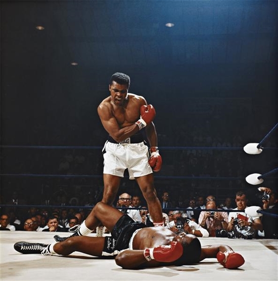 Muhammad Ali vs. Sonny Liston, St. Dominick's arena, Lewiston, Maine ...