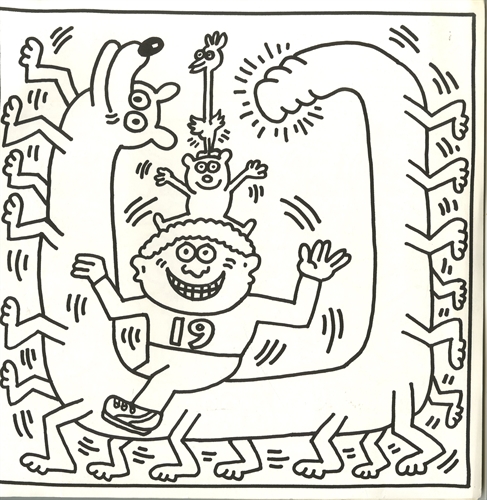 20 Lithographs (Coloring Book) by Keith Haring on artnet Auctions 20 Lithographs (Coloring Book) by Keith Haring on artnet Auctions
