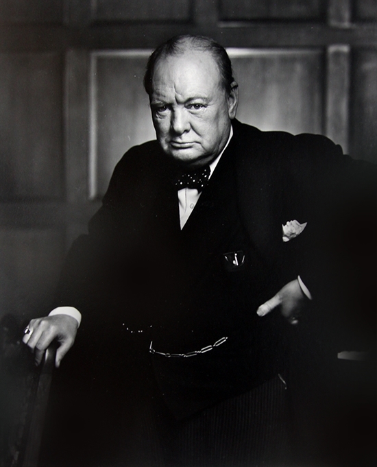 Sir Winston Churchill by Yousuf Karsh on artnet Auctions