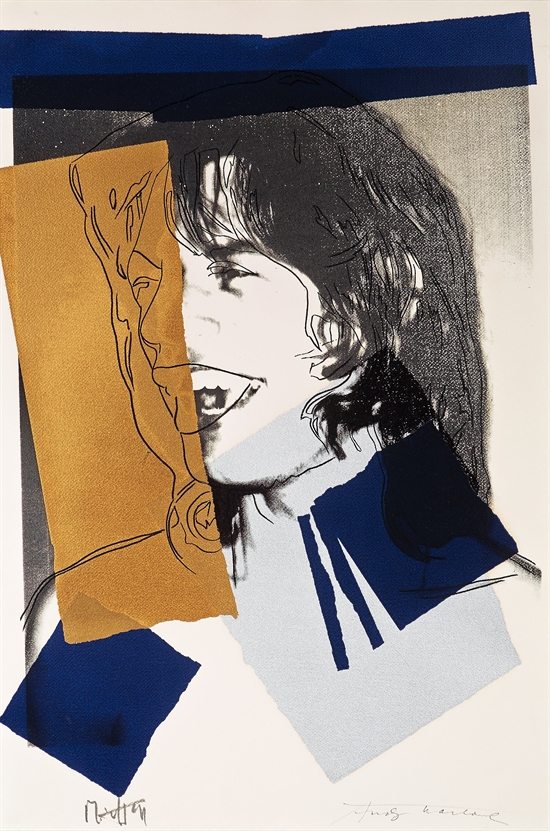 Mick Jagger by Andy Warhol on artnet Auctions