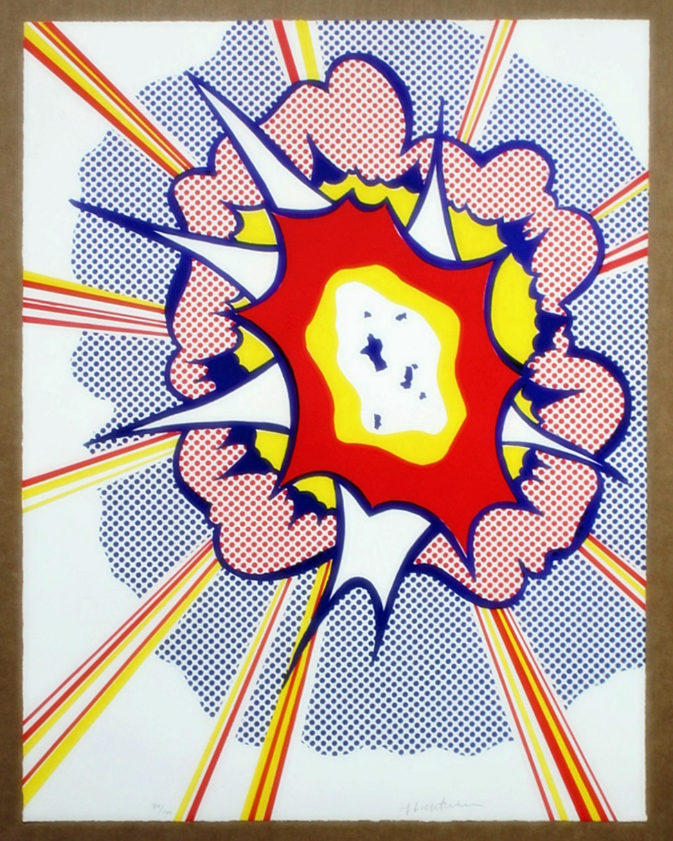 Explosion (from Portfolio 9) by Roy Lichtenstein on artnet Auctions