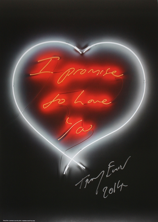 I Promise to Love You by Tracey Emin on artnet Auctions