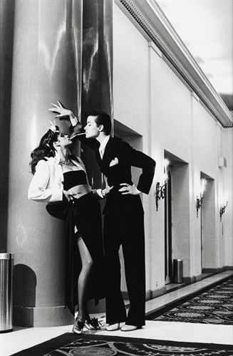 Woman into Man, Yves St. Laurent for French Vogue, Paris by Helmut ...
