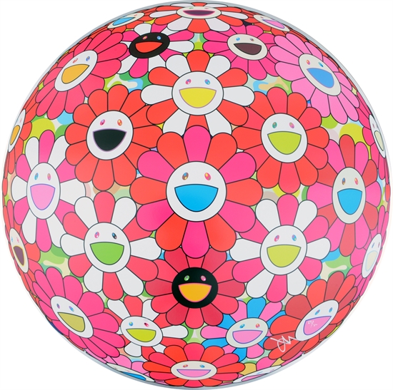 Flowerball (3D) - Papyrus by Takashi Murakami on artnet Auctions