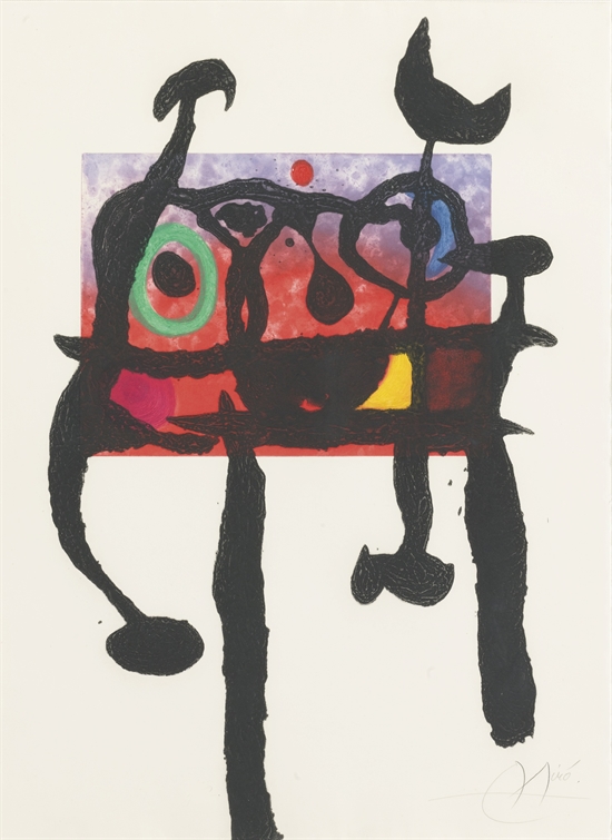 Le Samouraï by Joan Miró