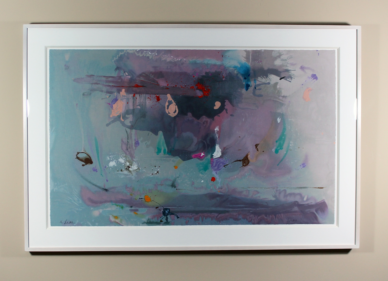 Grey Fireworks By Helen Frankenthaler On Artnet Auctions