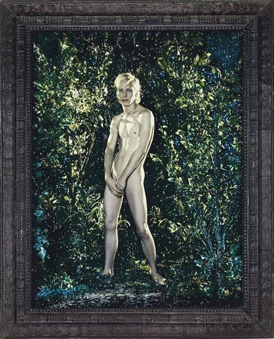 Nude art model in Ad Damman
