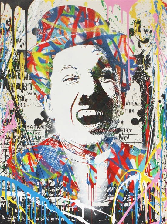 Charlie Chaplin by Mr. Brainwash on artnet Auctions