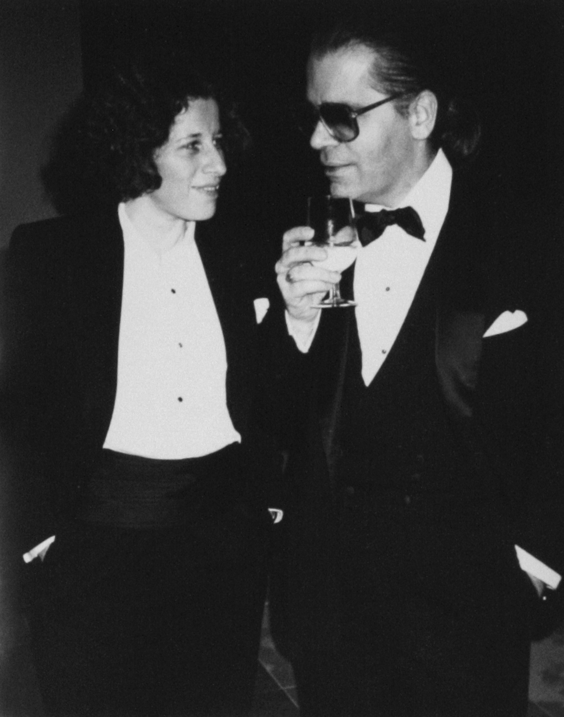 Fran Lebowitz and Karl Lagerfeld by Andy Warhol on artnet Auctions