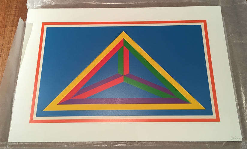 sol lewitt geometric figures & color