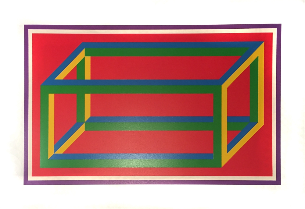 sol lewitt geometric figures & color