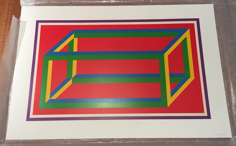 sol lewitt geometric figures & color