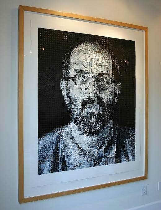 Self-Portrait by Chuck Close on artnet Auctions